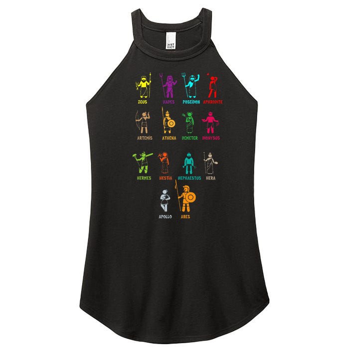 Greek Mythology Gods Gods Of Greece Women's Perfect Tri Rocker Tank