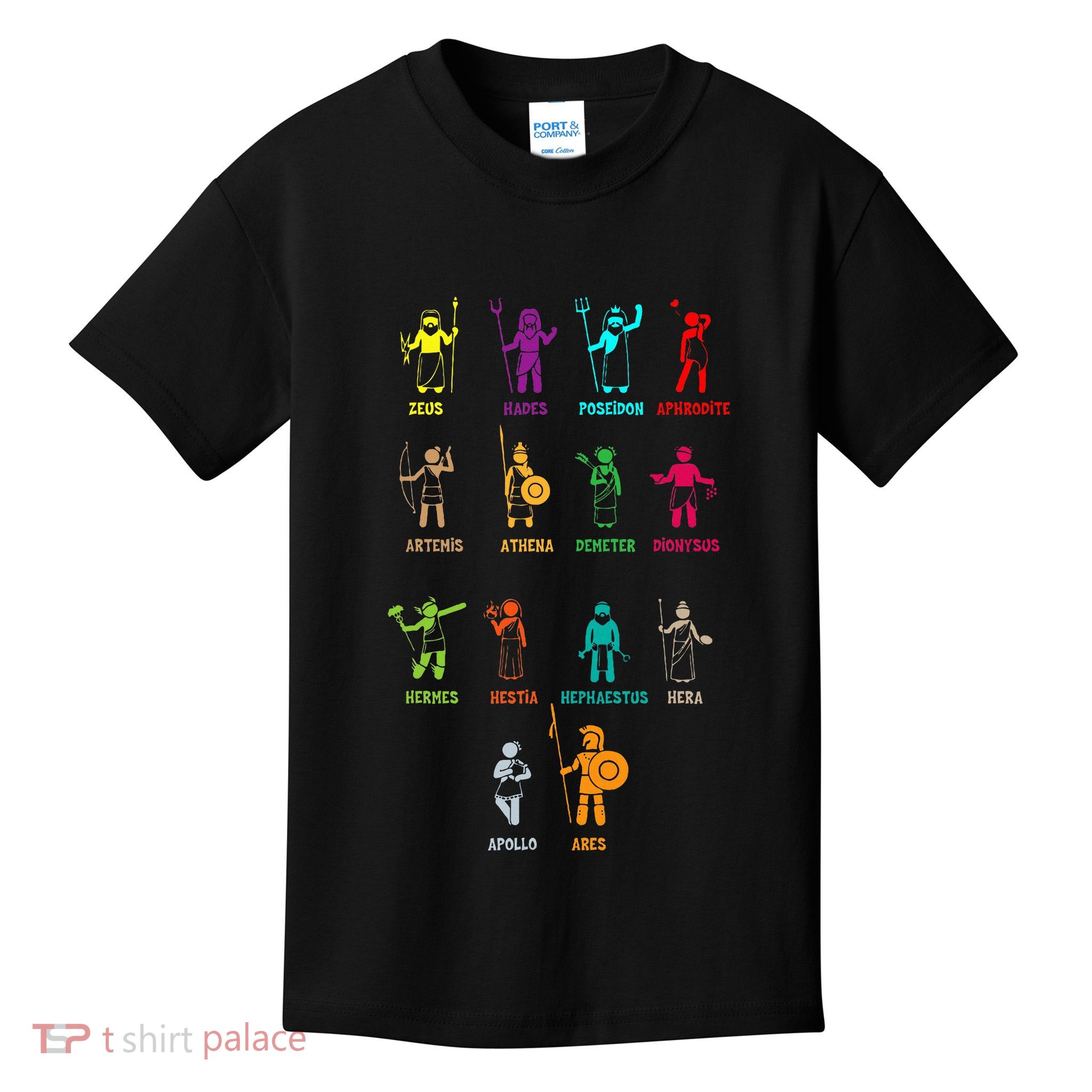 Greek Mythology Gods Gods Of Greece Kids T-Shirt