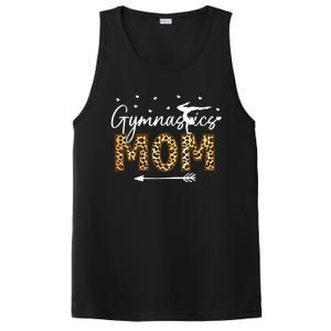 Gymnastic Mom Gift Leopard Gymnastics Mother Gymnast Great Gift PosiCharge Competitor Tank