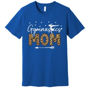 Gymnastic Mom Gift Leopard Gymnastics Mother Gymnast Great Gift Premium T-Shirt