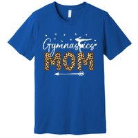 Gymnastic Mom Gift Leopard Gymnastics Mother Gymnast Great Gift Premium T-Shirt