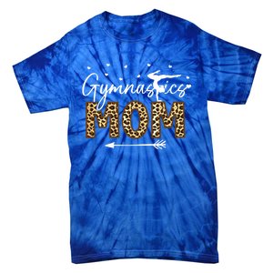 Gymnastic Mom Gift Leopard Gymnastics Mother Gymnast Great Gift Tie-Dye T-Shirt