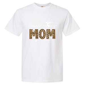 Gymnastic Mom Gift Leopard Gymnastics Mother Gymnast Great Gift Garment-Dyed Heavyweight T-Shirt