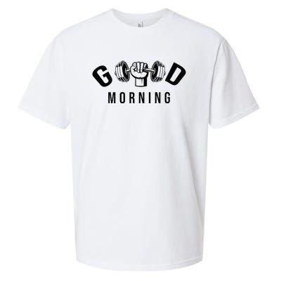 Good Morning Gym Sueded Cloud Jersey T-Shirt