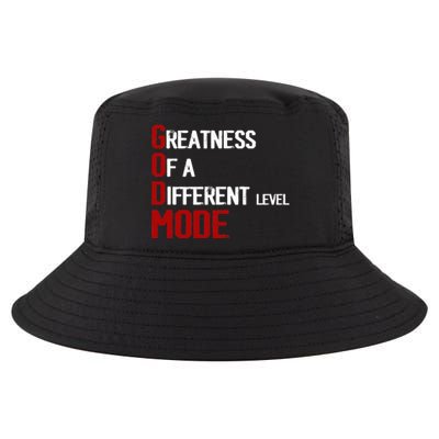 God Mode Greatness Of A Different Level Head Ofthe Table Cool Comfort Performance Bucket Hat