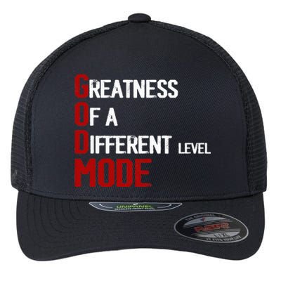 God Mode Greatness Of A Different Level Head Ofthe Table Flexfit Unipanel Trucker Cap