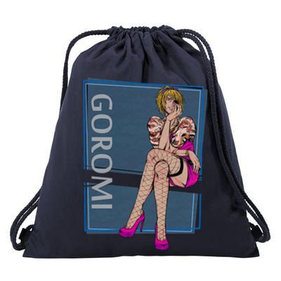 Goro Majima Goromi Yakuza Kiwami Drawstring Bag