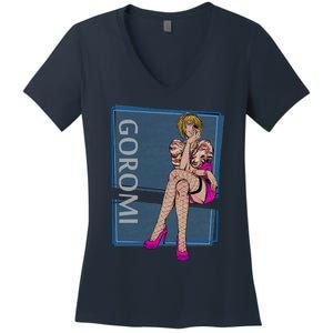 Goro Majima Goromi Yakuza Kiwami Women's V-Neck T-Shirt