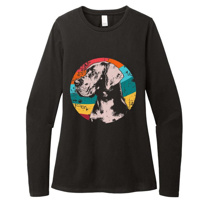 German Mastiff Great Dane Dog Breed Womens CVC Long Sleeve Shirt