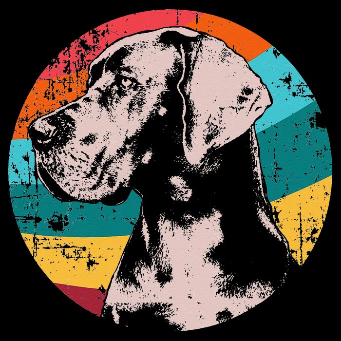 German Mastiff Great Dane Dog Breed 16 in Basic Backpack