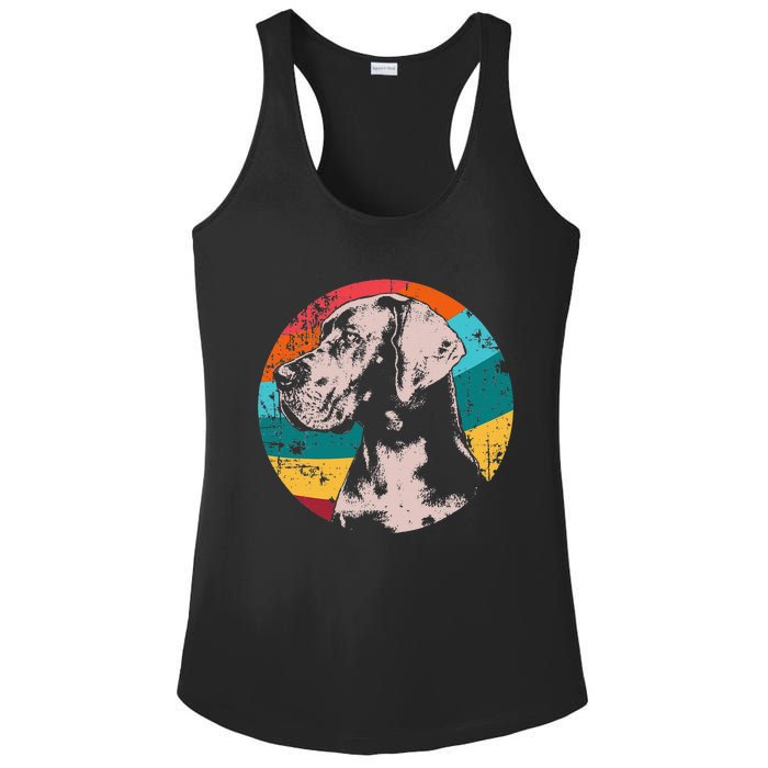 German Mastiff Great Dane Dog Breed Ladies PosiCharge Competitor Racerback Tank