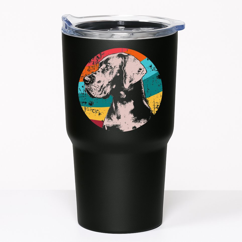 German Mastiff Great Dane Dog Breed Tumbler