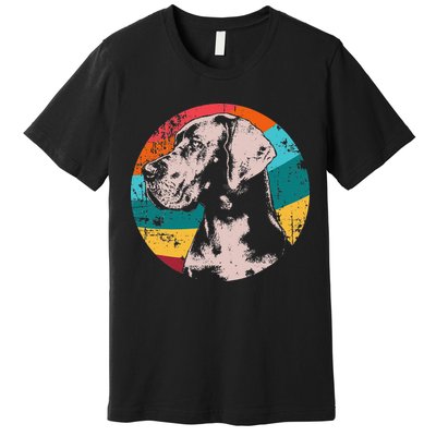 German Mastiff Great Dane Dog Breed Premium T-Shirt