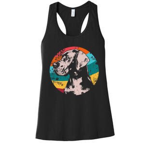 German Mastiff Great Dane Dog Breed Women's Racerback Tank