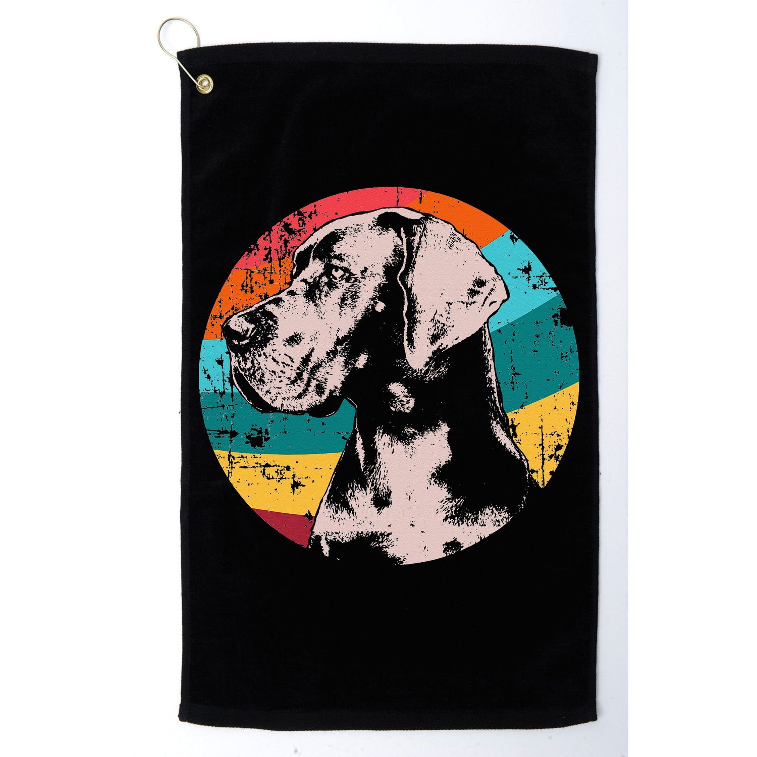 German Mastiff Great Dane Dog Breed Golf Towel