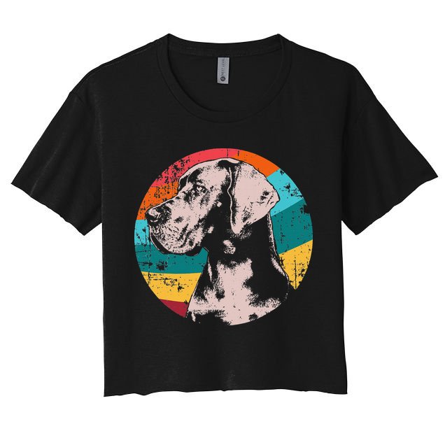 German Mastiff Great Dane Dog Breed Crop Top