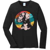 German Mastiff Great Dane Dog Breed Ladies Long Sleeve Shirt