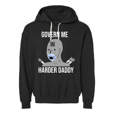 Govern Me Harder Daddy Garment-Dyed Fleece Hoodie