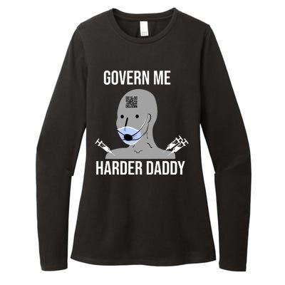 Govern Me Harder Daddy Womens CVC Long Sleeve Shirt