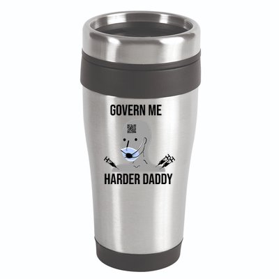Govern Me Harder Daddy 16oz Travel Tumbler