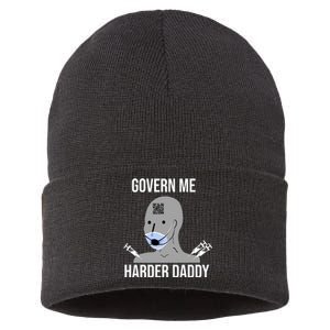 Govern Me Harder Daddy Sustainable Knit Beanie