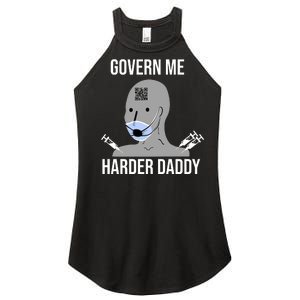 Govern Me Harder Daddy Women's Perfect Tri Rocker Tank