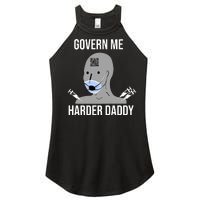 Govern Me Harder Daddy Women's Perfect Tri Rocker Tank