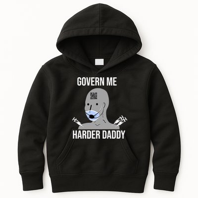 Govern Me Harder Daddy Kids Hoodie