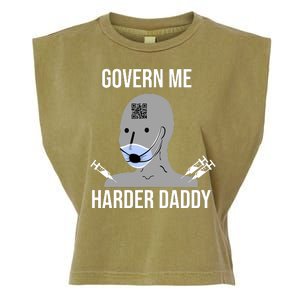 Govern Me Harder Daddy Garment-Dyed Women's Muscle Tee