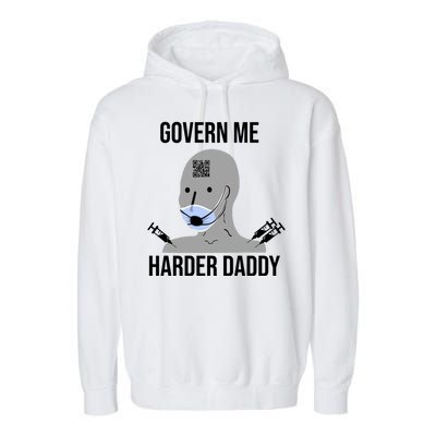 Govern Me Harder Daddy Garment-Dyed Fleece Hoodie