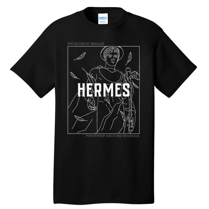 Greek Mythology Hermes Messenger Of The Gods Tall T-Shirt