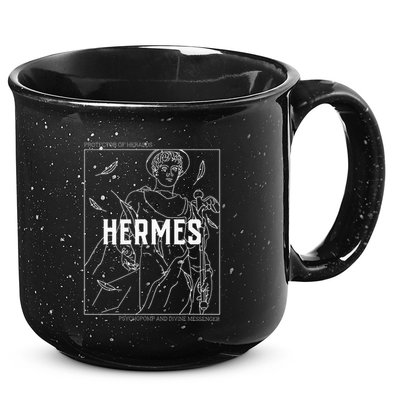 Greek Mythology Hermes Messenger Of The Gods 15oz Campfire Ceramic Mug