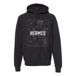 Greek Mythology Hermes Messenger Of The Gods Premium Hoodie