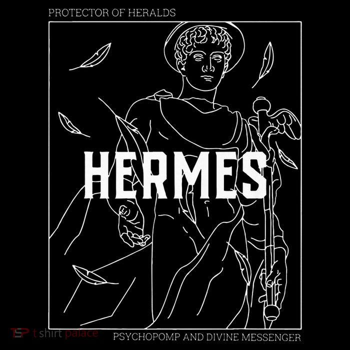 Greek Mythology Hermes Messenger Of The Gods Poster