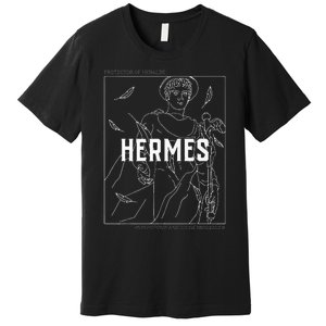 Greek Mythology Hermes Messenger Of The Gods Premium T-Shirt