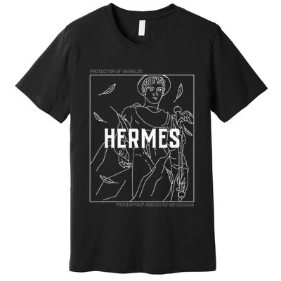 Greek Mythology Hermes Messenger Of The Gods Premium T-Shirt