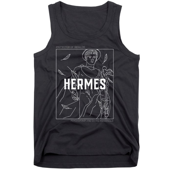 Greek Mythology Hermes Messenger Of The Gods Tank Top