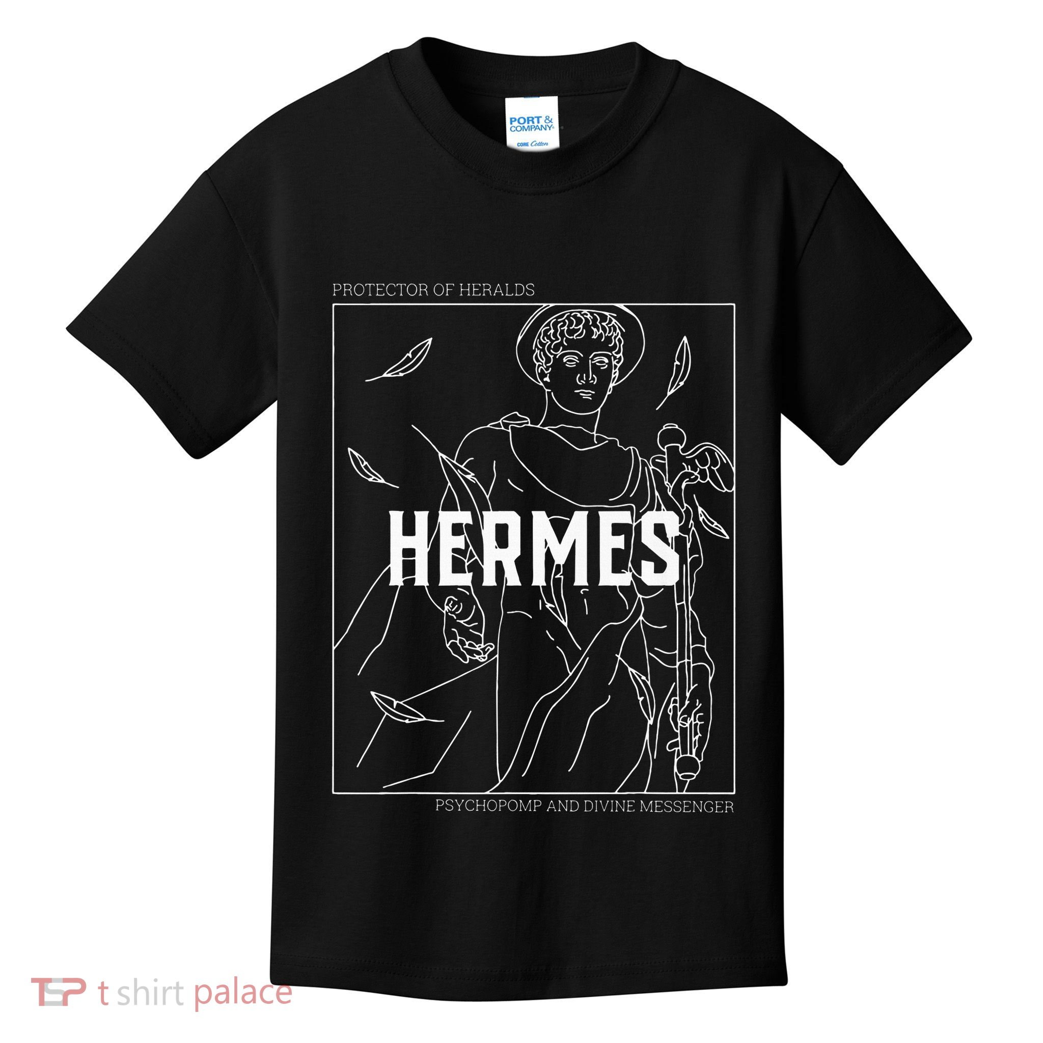 Greek Mythology Hermes Messenger Of The Gods Kids T-Shirt
