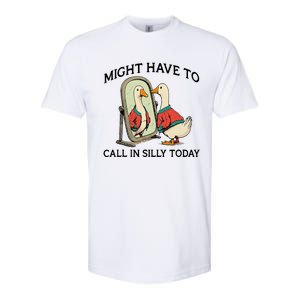 Goose Might Have To Call In Silly Today Softstyle CVC T-Shirt