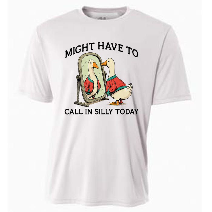 Goose Might Have To Call In Silly Today Cooling Performance Crew T-Shirt