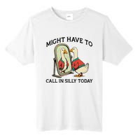 Goose Might Have To Call In Silly Today Tall Fusion ChromaSoft Performance T-Shirt