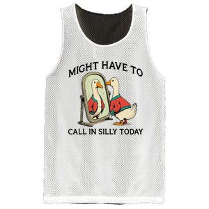 Goose Might Have To Call In Silly Today Mesh Reversible Basketball Jersey Tank