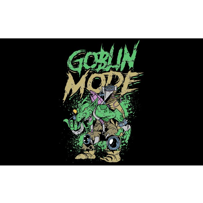 Goblin Mode Horror Halloween Bumper Sticker