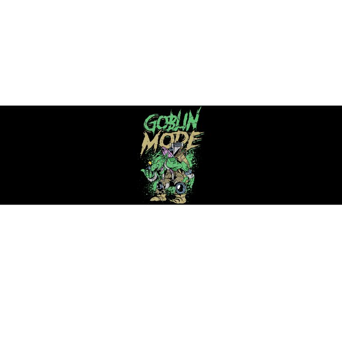 Goblin Mode Horror Halloween Bumper Sticker