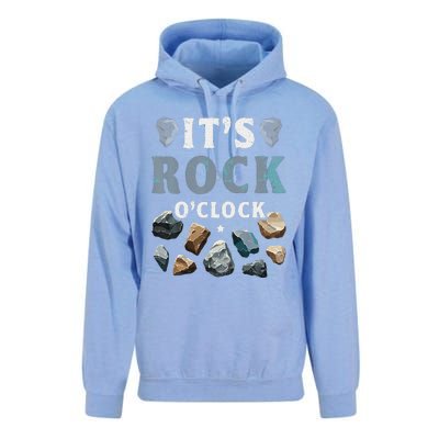 Geology Mineral Hunting ItS Rock OClock Rocks Collector Unisex Surf Hoodie