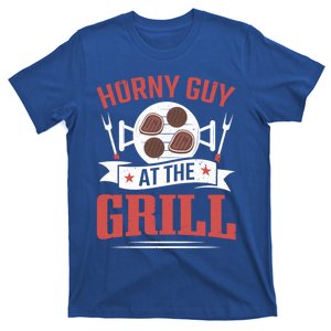 Griller My Horny Guy At The Grill Grilling Smoker Bbq Gift T-Shirt