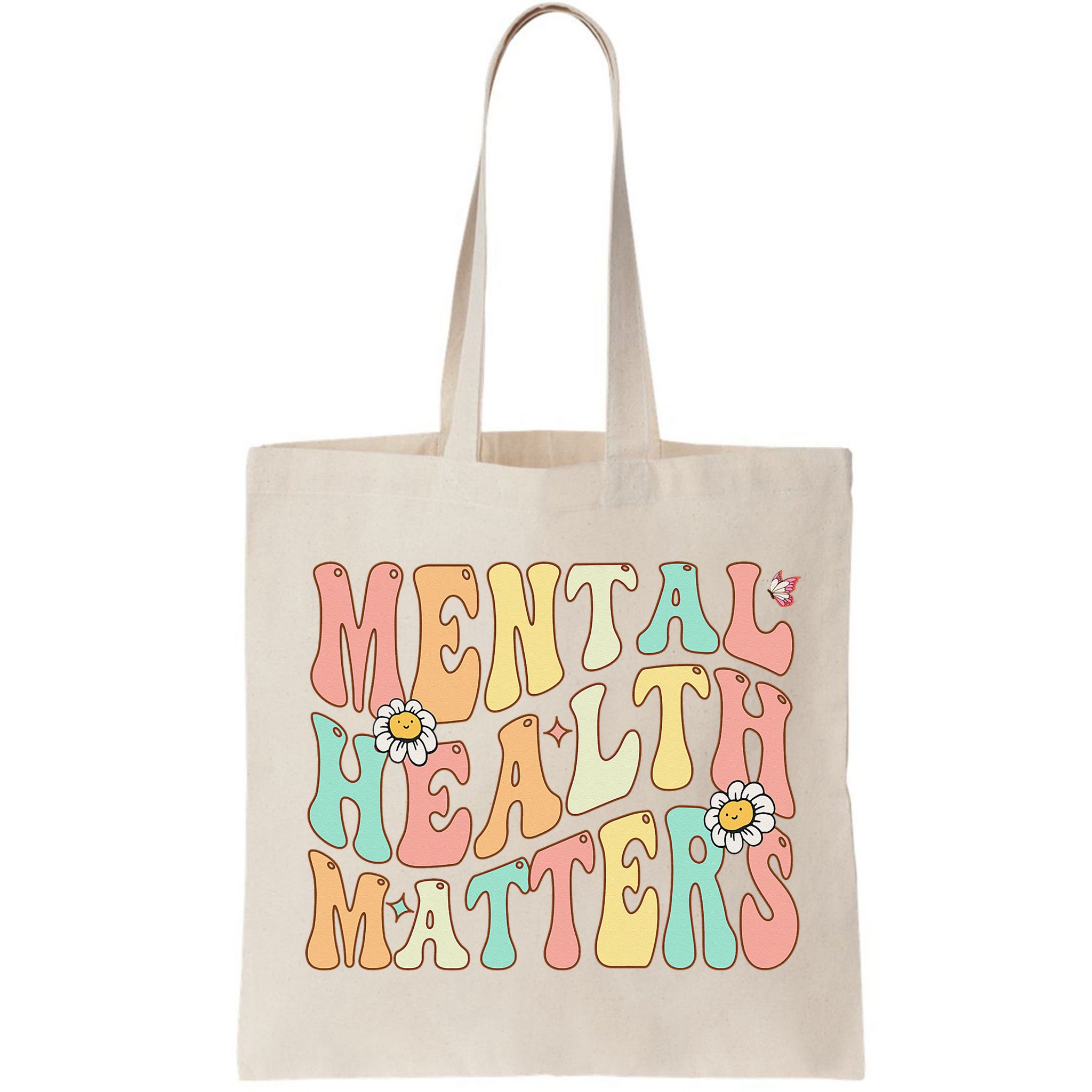Groovy Mental Health Matters Human Brain Illness Awareness Bag