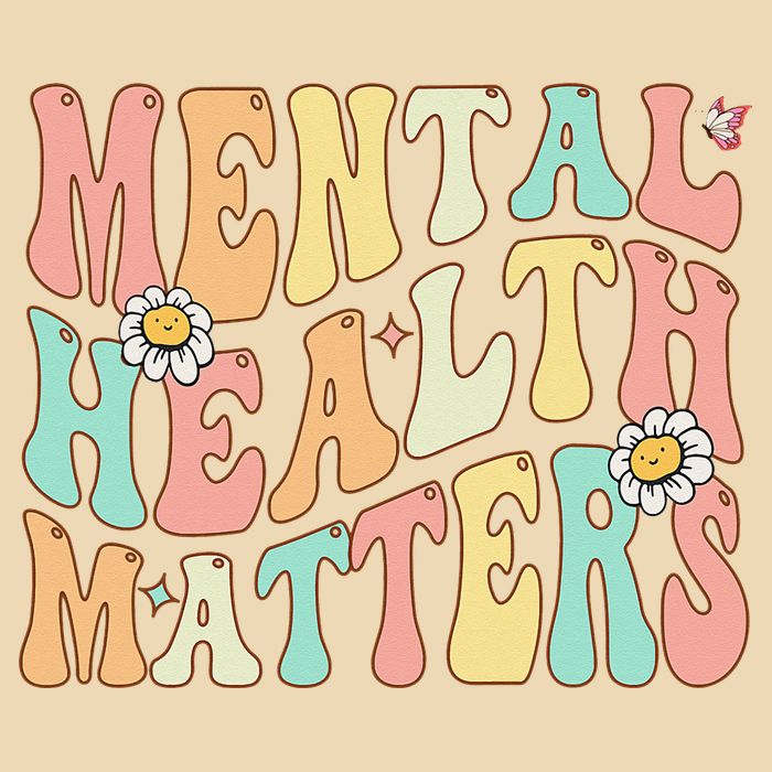 Groovy Mental Health Matters Human Brain Illness Awareness Zip Tote Bag