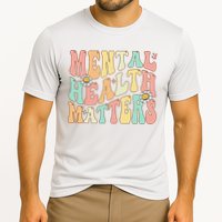 Groovy Mental Health Matters Human Brain Illness Awareness Cooling Performance Crew T-Shirt