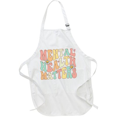 Groovy Mental Health Matters Human Brain Illness Awareness Apron